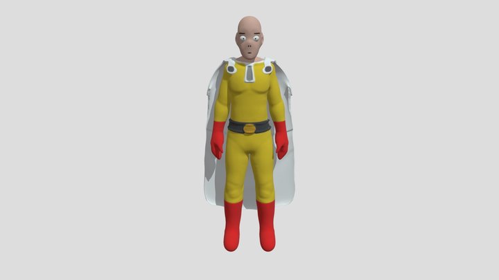 One punch man - Download Free 3D model by PWEDIEPATUTI_ (@PWEDIEPATUTI_)  [af65ad6]