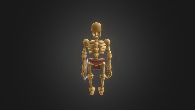 Skeleton 01 1 3D Model