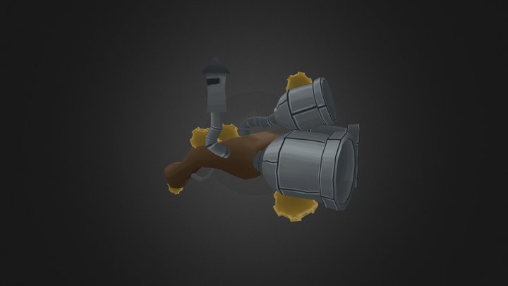 Game Art1: WeaponCraft 3D Model