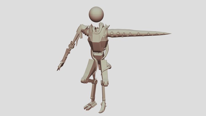 General Service Assistant - Tainted 3D Model