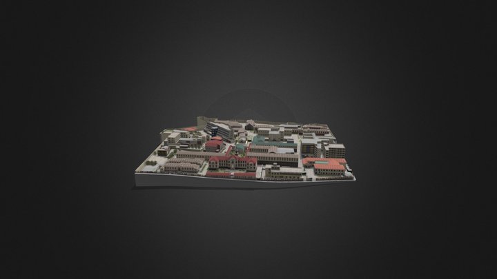 Hospital General / Clínicas 3D Model