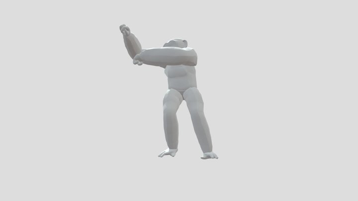 Lethal ape model (with legs😂) 3D Model