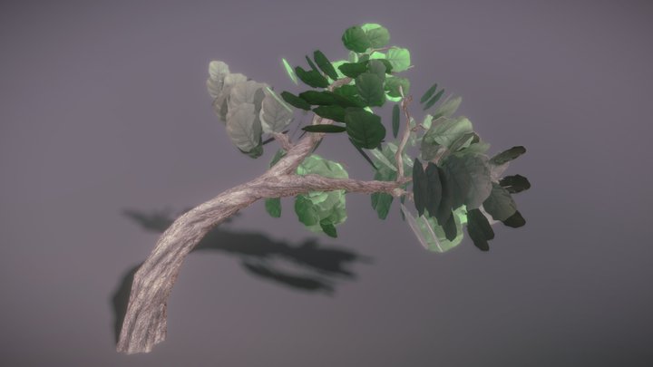 Crinkly Oak Tree [FREE] 3D Model