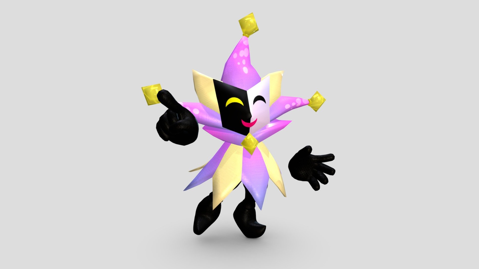 Dimentio Super Paper Mario 3d Model By Fawfulthegreat64 C763d17