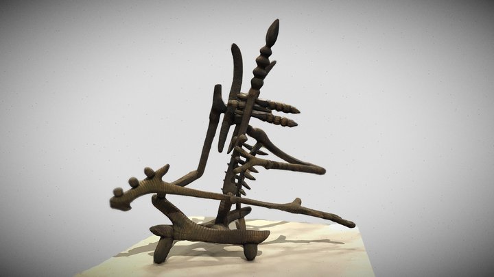 Mad Anuar Ismail – Pemain Rebab No. 1 (1991) 3D Model