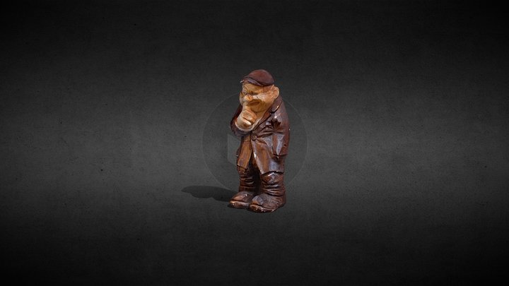 Woody Alleen 3D Model