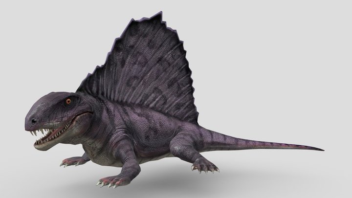 JWTG Base Dimetrodon – Kostenloses 3D-Modell STL