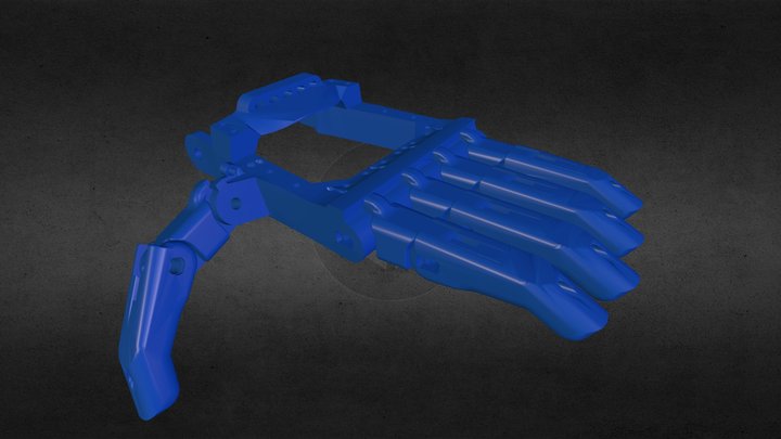 Talon Hand Model 3D Model