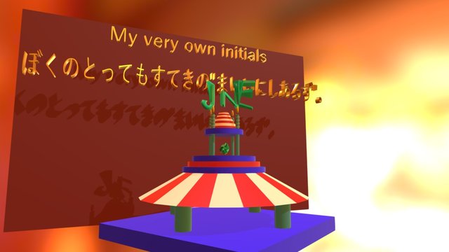 Initials - Weekly 36 3D Model