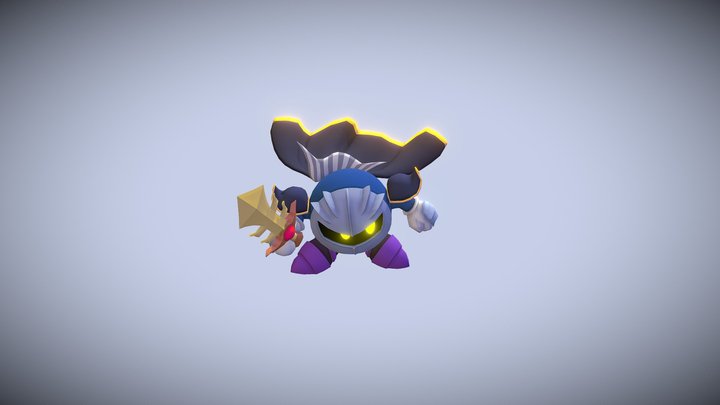 Meta Knight 3D Model