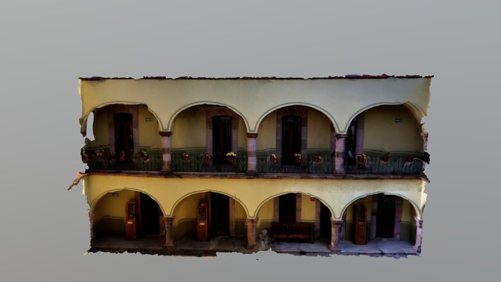 Patio UNESCO 3D Model