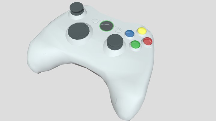 Домашка5 для XYZ (GamePad 360) 3D Model