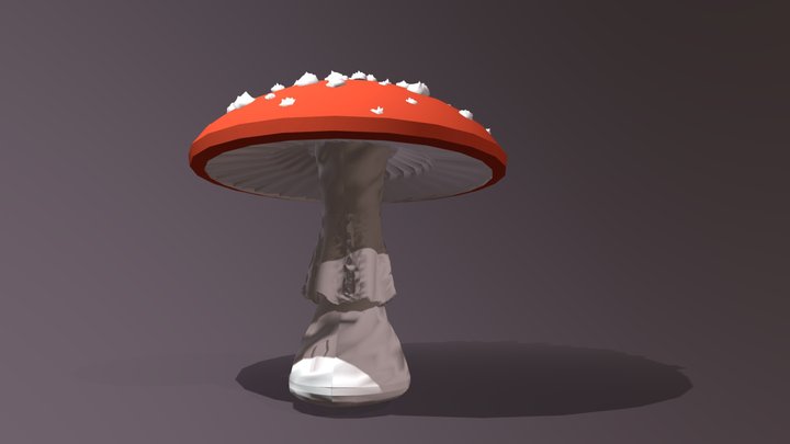 Fly Agaric 3D Model