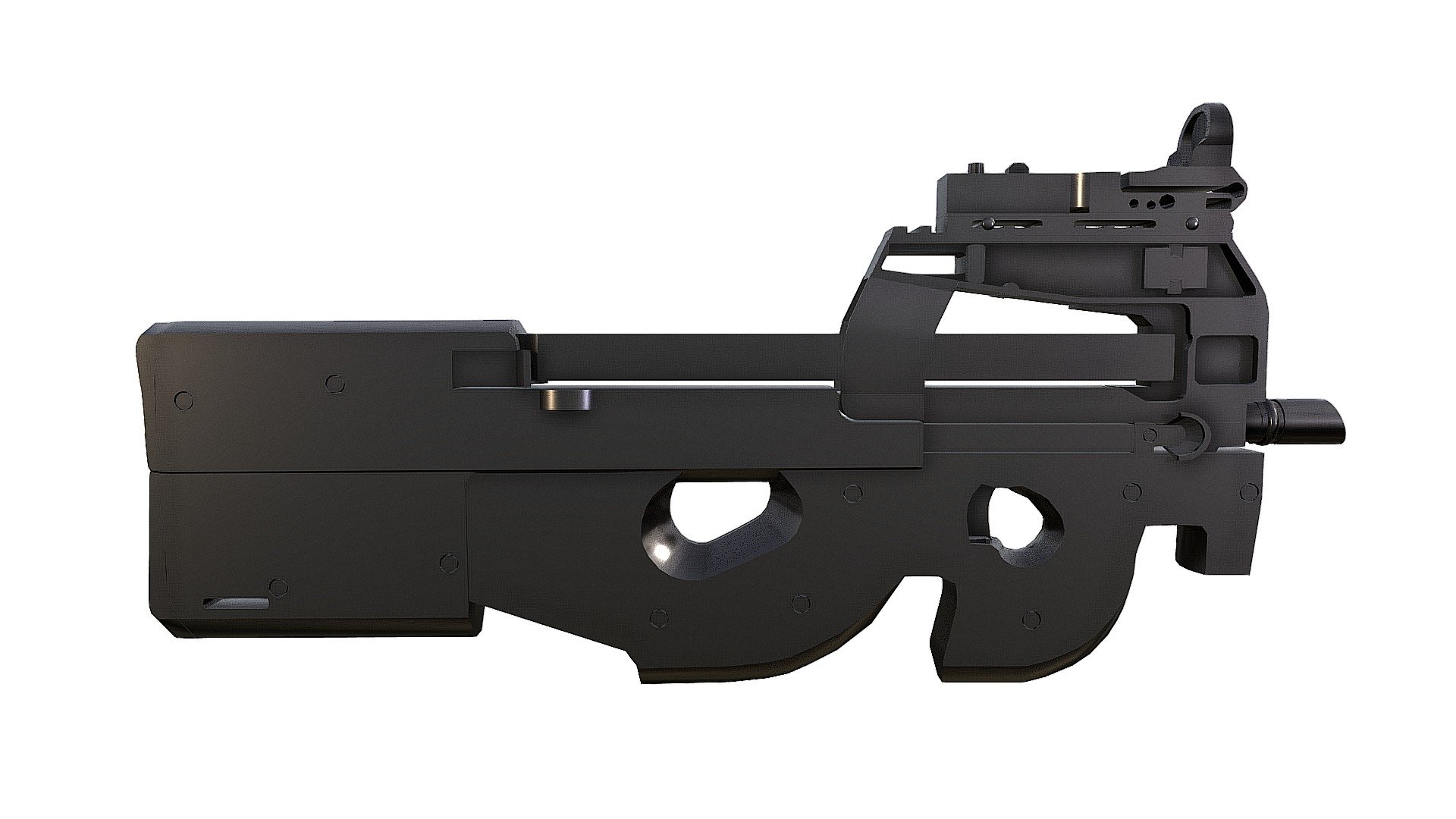 FN p90 габариты