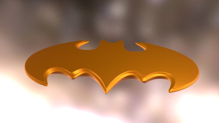 Batman Boomerang 3D Model