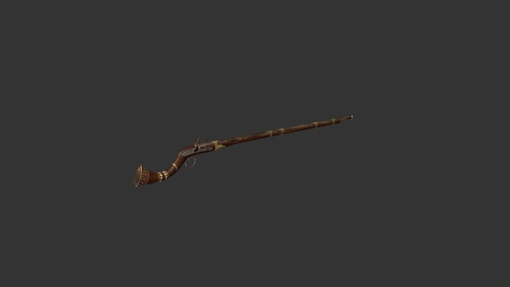 Jezail 3D Model