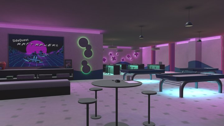 SQ Breakroom - Custom Home 3D Model