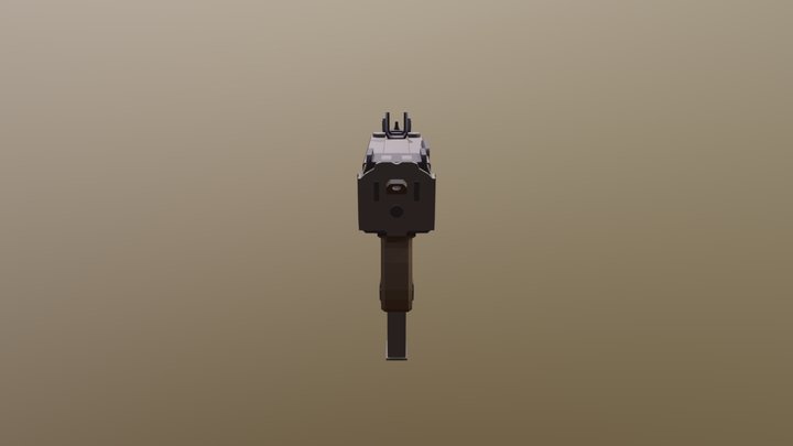 PM9 - Submachine Gun 3D Model