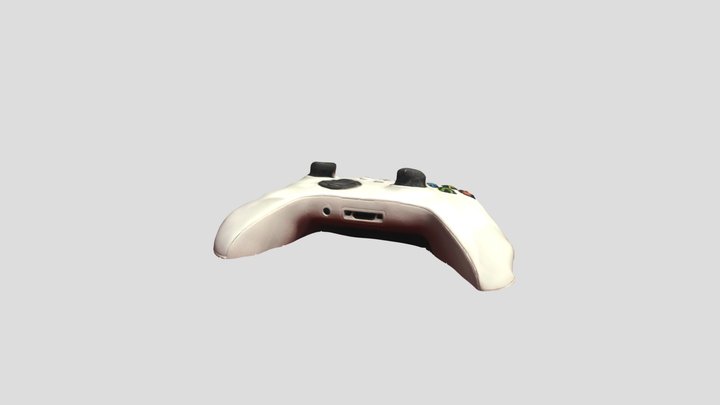 Xbox X/S Wireless Controller White 3D Model
