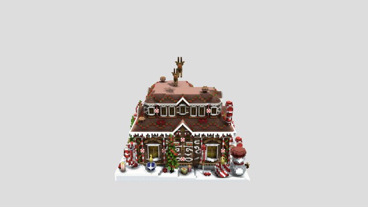 The Gingerbread House | NantexzStudios 3D Model