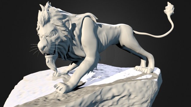 Scar  The Lion King 3D Model