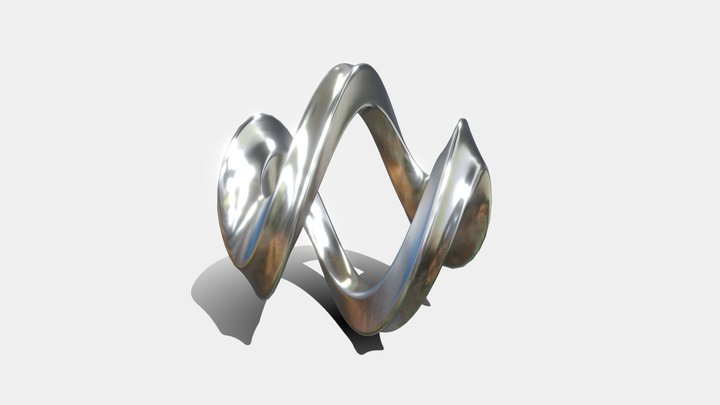 Infinity Loop 3D Model