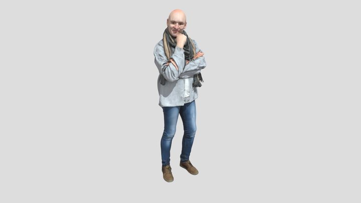 Contemplative Fashionista – Modello 3D gratuito STL