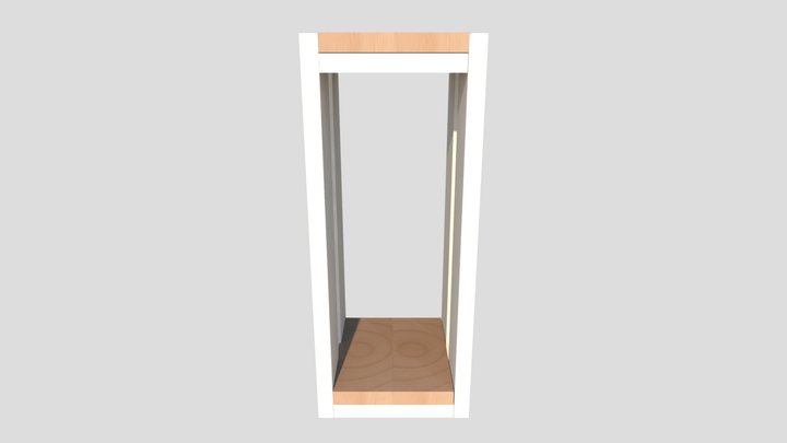Bedside Table 3D Model