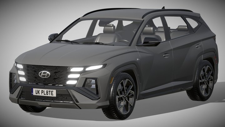 Hyundai Tucson N-Line 2024 3D Model
