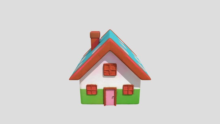Sunny Day Home 3D Model