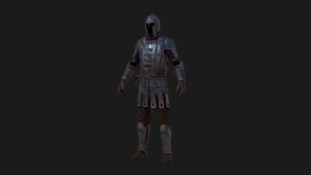 skywind Imperial Armor 1 Sketchfab Preview 3D Model