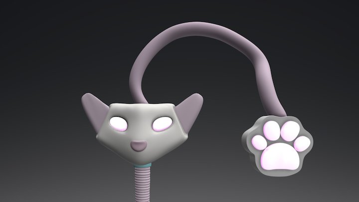 Cat whip 3D Model