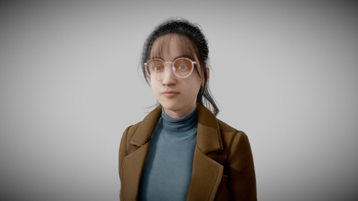 Indonesian Woman 2 3D Model