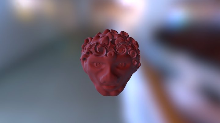 curlyhead 3D Model