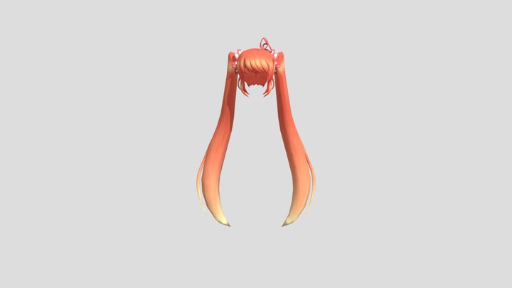 Osana Hair 3D Model