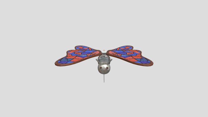 Steampunk butterfly 3D Model