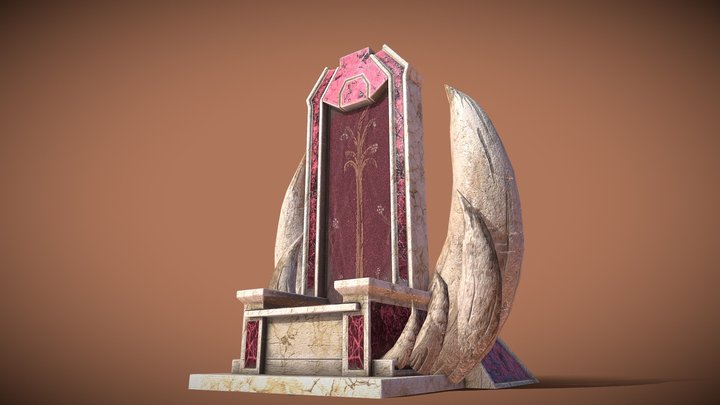 Throne of the Dragon Slayer 3D Model