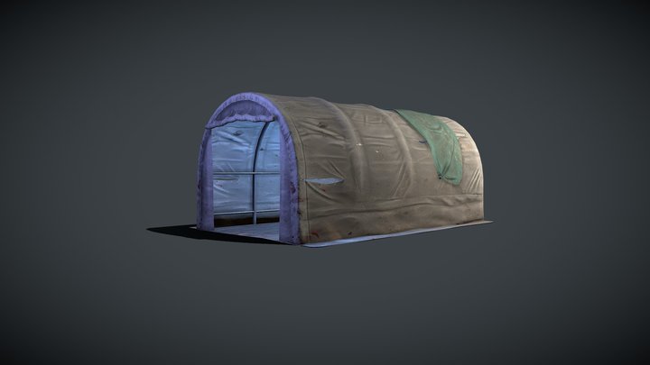 Bunker_Tent 3D Model