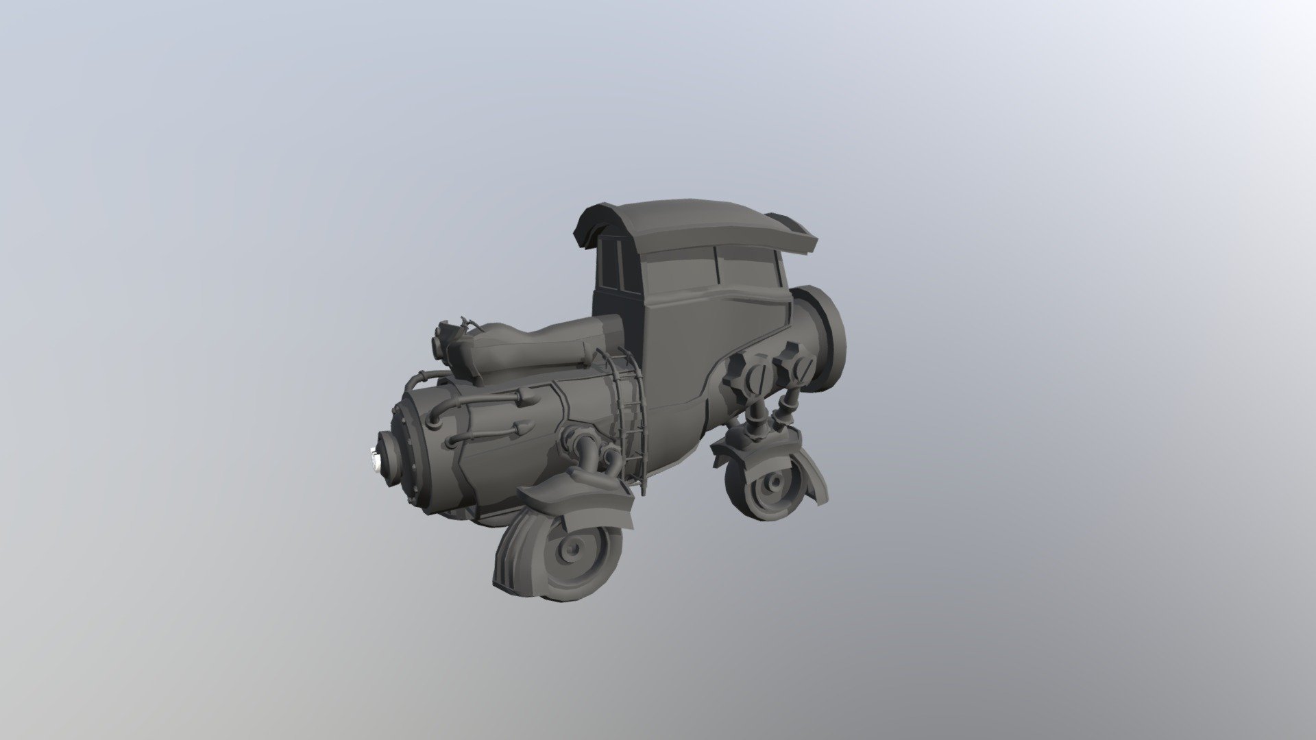 Moto Train Notexture - 3D model by Lornore [c774810] - Sketchfab