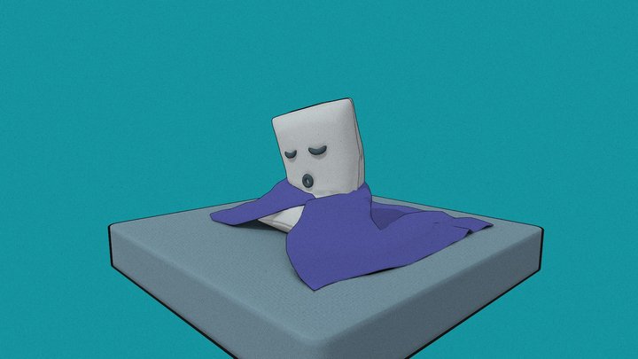 Pillow Sleep 3D Model