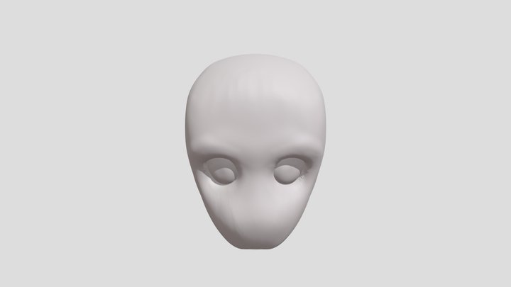 head sculpt (practise) 3D Model