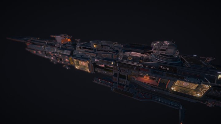 space battleships - A 3D model collection by Shepard.Alex - Sketchfab