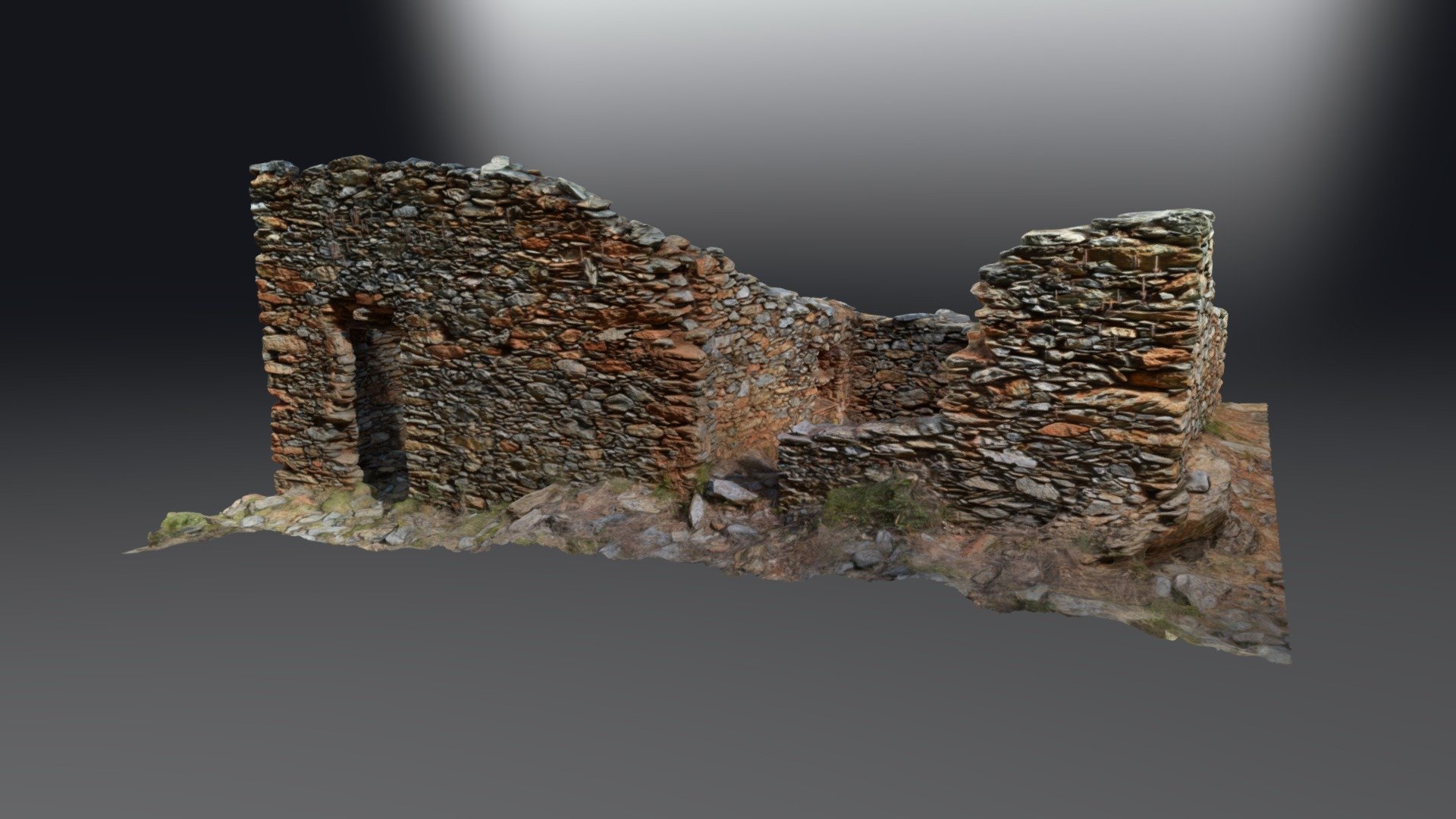 Maison des mineurs Farinole — Sketchfab embed 3D viewer