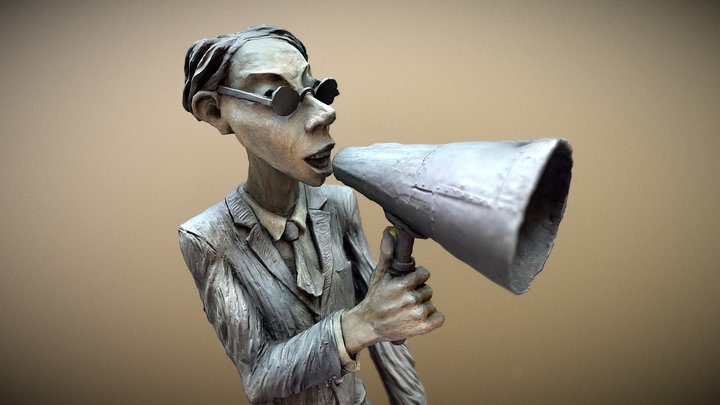 The Loud Speaker - Apple Photogrammetry 3D Model