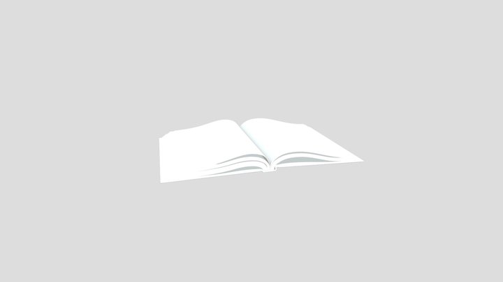 Book 3D Model