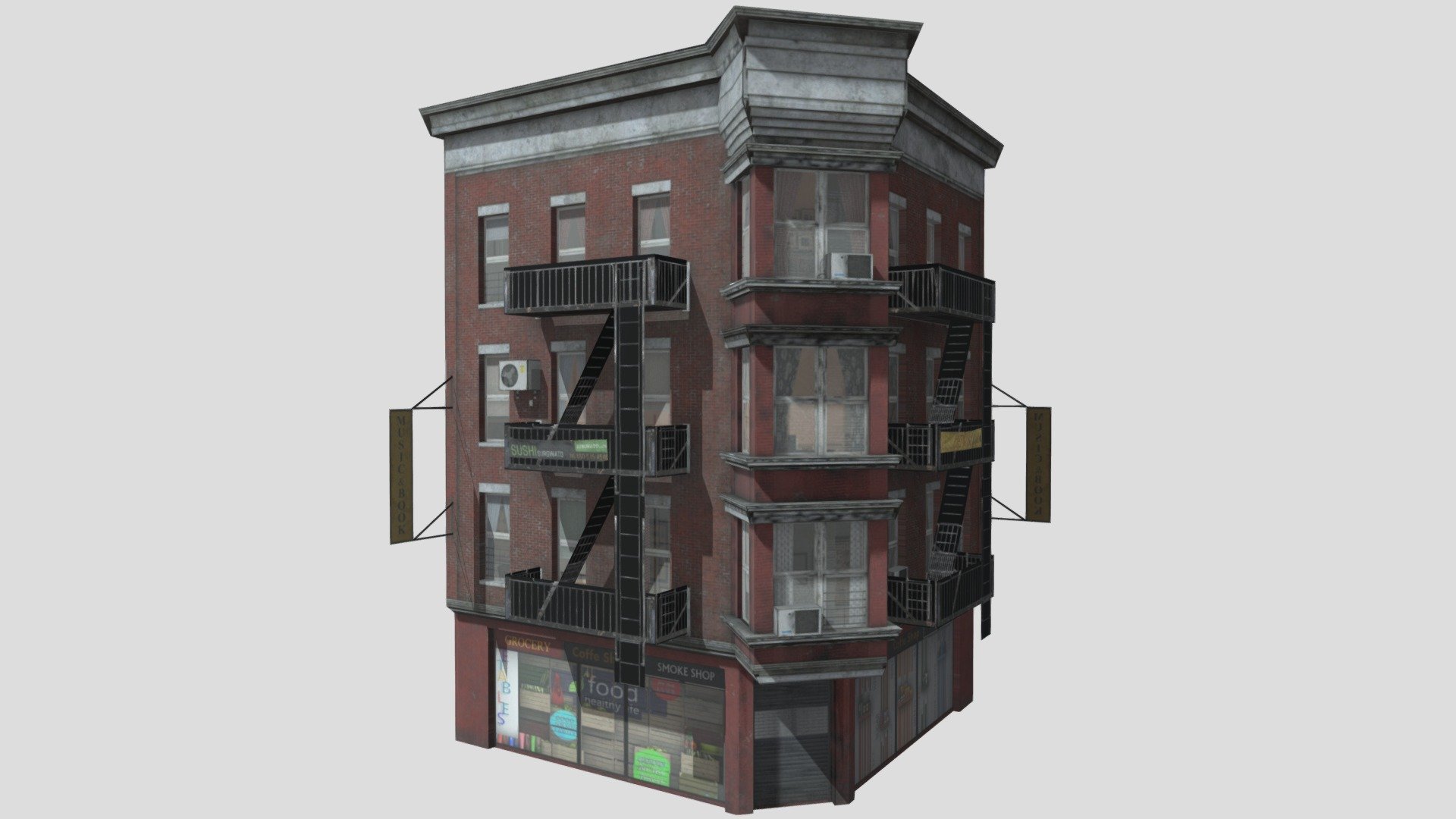 Building 16 AM234 Archmodel - Buy Royalty Free 3D model by Evermotion ...
