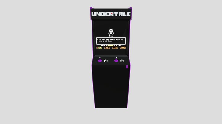 Arcadekast 3D Model