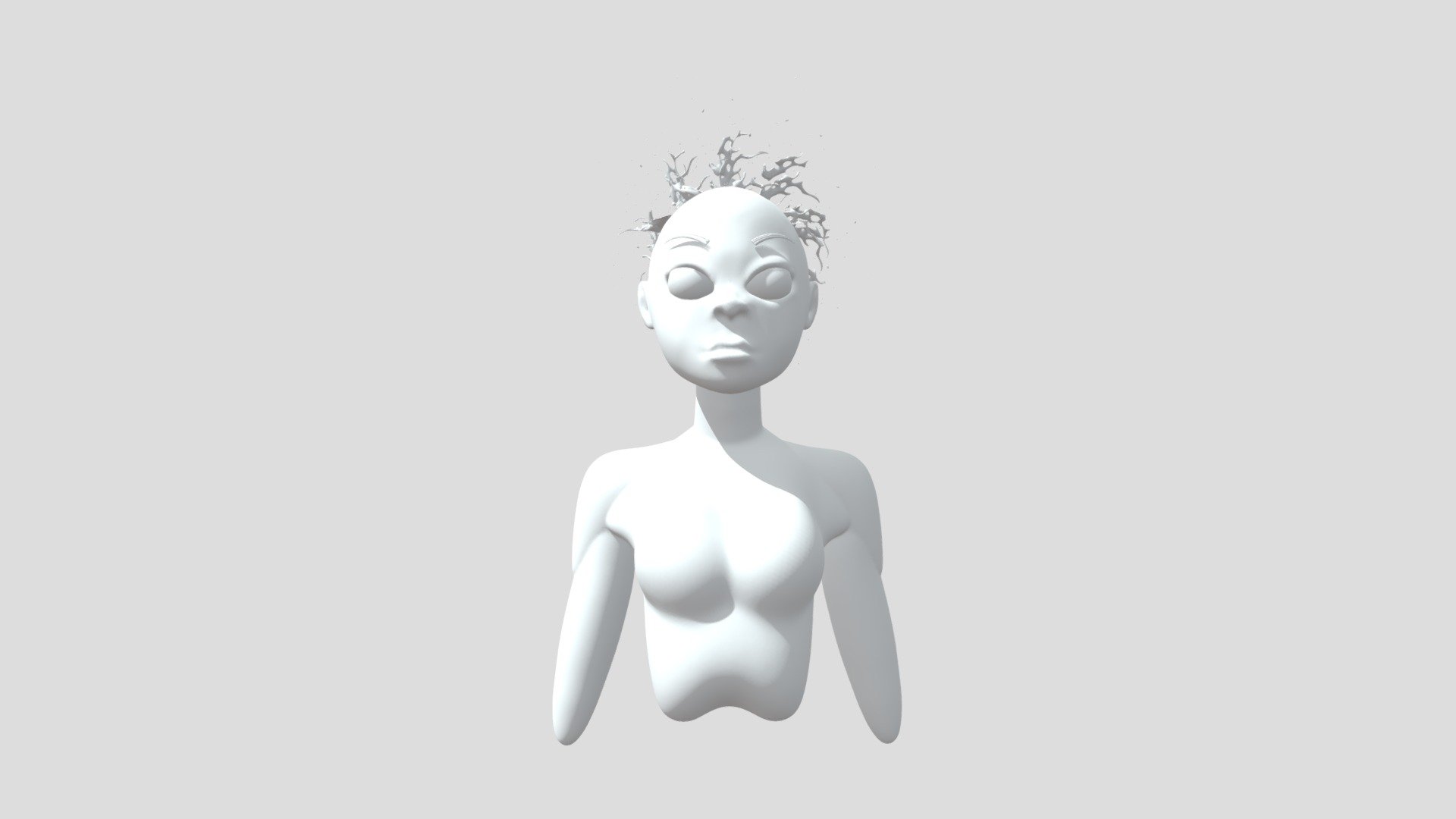 3D Inktober - #2 - Mindless