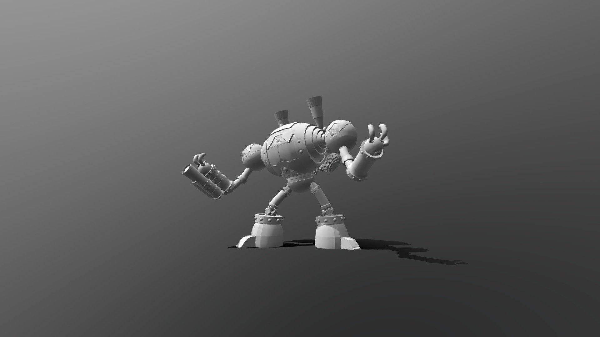 ROBOT_POLYGONS Download Free 3D model by KAMAL_KKBESUT (akhikamal