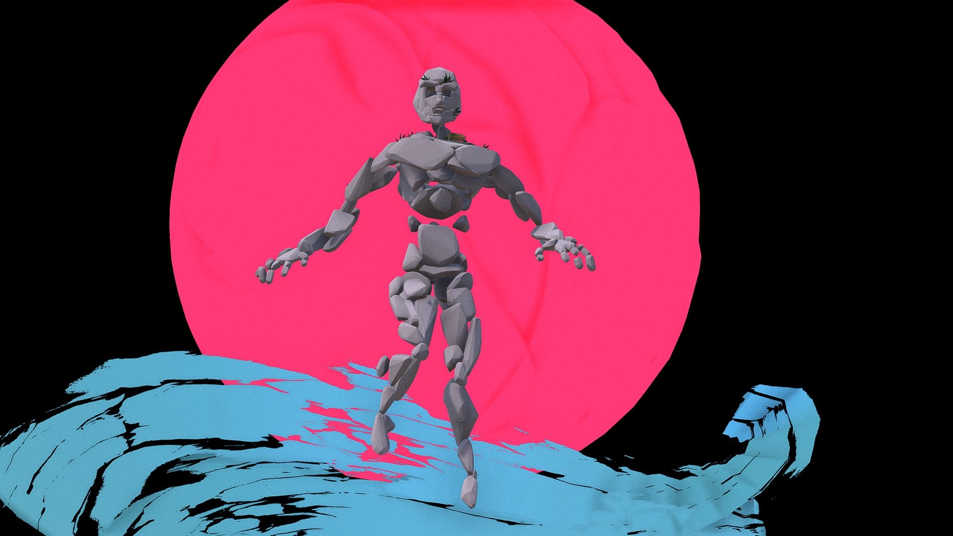 Tilt Brush golem test